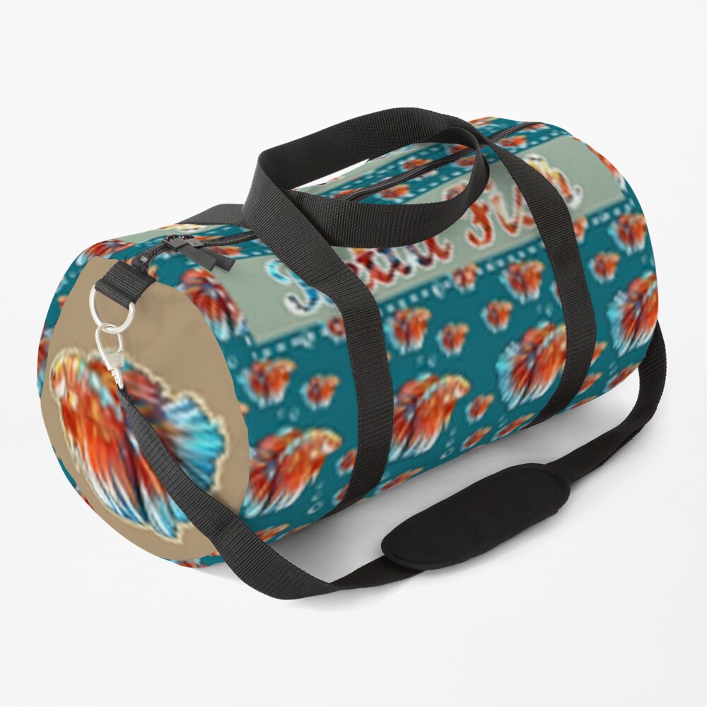 Betta Fish Duffle Bag - Tina McWeird Designs