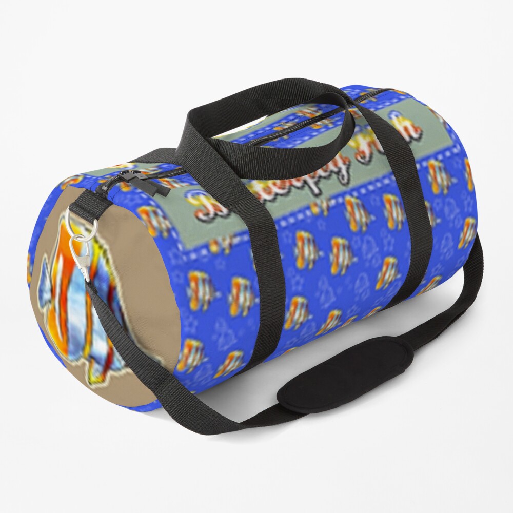 Butterfly Fish Theme Duffle Bag - Tina McWeird Designs